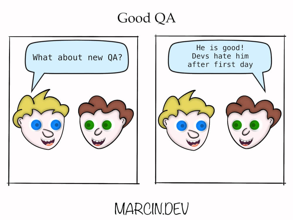 Good QA comics